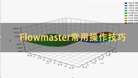 Flowmaster常用操作技巧