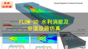 【公开课】FLOW-3D 水利消能及分流设施仿真