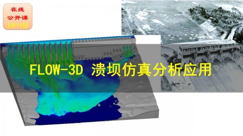 【公开课】FLOW-3D溃坝仿真应用
