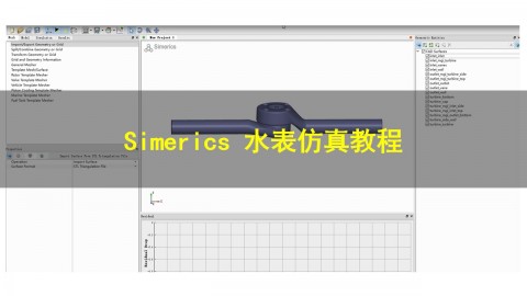 Simerics-MP+ 水表模拟案例教程