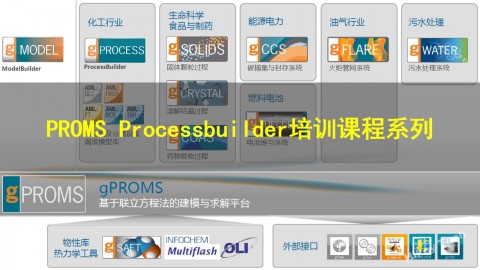 【公开课】gPROMS Processbuilder 官方系列在线培训