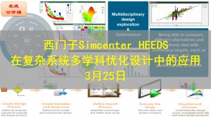 【公开课】西门子Simcenter HEEDS在复杂系统多学科优化设计中的应用