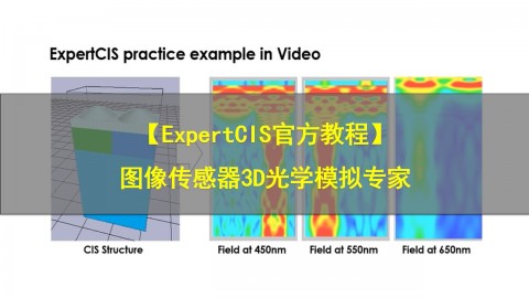 ExpertCIS 图像传感器3D光学模拟专家