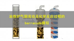 【8月24日】冶炼炉气固流动及化学反应过程的Barracuda模拟