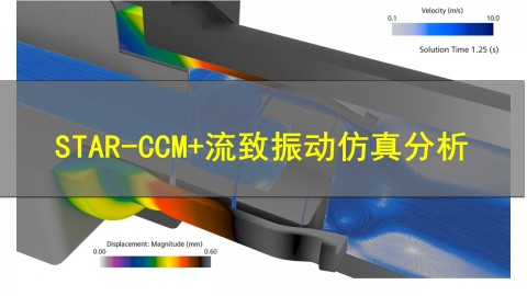 【3月30日】STAR-CCM+流致振动仿真分析
