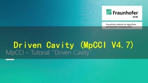 Driven Cavity (MpCCI V4.7)