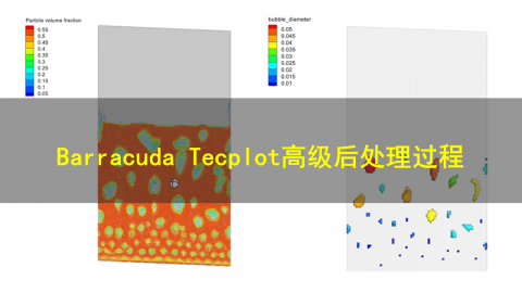 【9月12日】Barracuda Tecplot高级后处理过程